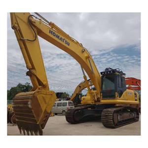 Excavadora usada Komatsu PC350 Original maquinaria hidráulica sobre orugas de segunda mano buen estado PC300 PC360 PC400 PC450 para la venta - Product Image 4