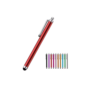 <span class=keywords><strong>ปากกา</strong></span>สัมผัสแบบ Capacitive สำหรับขายส่ง หัวเปลี่ยนได้ (พลาสติก/โลหะ) หัวผ้าโลหะ พกพาสะดวก สำหรับ iPhone iPad - Product Image 1