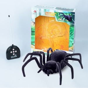 Remote-controlled <b>Spider</b> <b>Toy</b> Electric 4-way Infrared Simulation Obstacle Avoidance Indoor-Outdoor Use RC Remote Control Plastic - Product Image 2