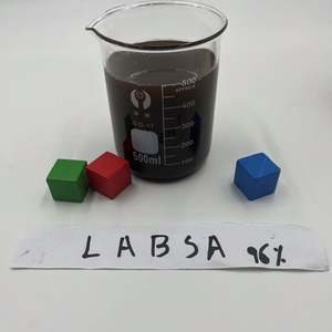 Mingsheng น้ำยาซักผ้าวัสดุ labsa N96ราคาทำความสะอาดวัตถุดิบเชิงเส้นอัลคิลเบนซีนกรดกำมะถัน labsa 96% ของเหลว - Product Image 2