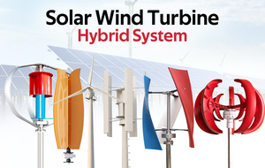 Полная система солнечных панелей и ветровой энергии 300 кВтч 10 МВт 1 МВт автономная гибридная станция ветряная солнечная энергетическая система - Product Image 2