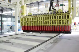 Dongyue Membangun Jalur Produksi Blok AAC Otomatis Penuh Uzbekistan/Y AAC Pabrik Blok