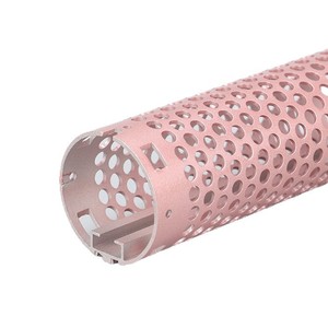 Tube en aluminium pour peignes de coiffure, anodisé, précision dimensionnelle de 2 mm, numéro de pièce 90, accessoire de quincaillerie domestique - Product Image 1