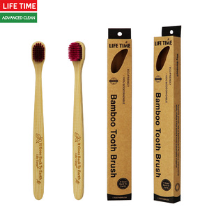 Cepillo de <span class=keywords><strong>Dientes</strong></span> de Bambú Biodegradable Ecológico Natural de Cabeza Ancha en <span class=keywords><strong>Caja</strong></span> de Kraft, Cepillo Dental Ecológico y Sostenible - Product Image 4