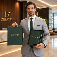 Carnet en cuir magnétique A5 personnalisé à spirale avec stylo – 100 feuilles – Cadeau haut de gamme pour employés d'entreprise, conférences de bienvenue