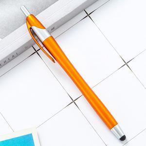Promotion Click Stylus Screen Plastic Ballpoint <b>Pen</b> Wholesale Student Writing Stationery Printed Logo for Gift Advertising - Product Image 6