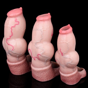 FAAK Funda Extensora y Alargadora de Pene con Anillo para el Pene, de Silicona, para Masaje Vaginal y de Próstata, para Sexo en Pareja - Product Image 2