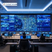 Pantalla de Video LED Micro COB P0.78 P0.9 P1.2 P1.5 de Canbest DM para Sala de Monitoreo de Centros Financieros y Visualización de Datos
