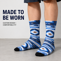 Chaussettes personnalisées sportives OEM pour adultes, automne, en polyester/nylon/coton/fibre de bambou/laine, sans couture, résistantes aux déchirures, respirantes