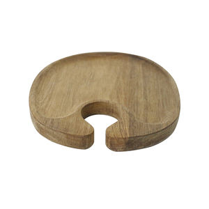 בית טבעי הסיטונאי מיני acacacia לוחית צלחת הגשה לוח עם בעל זכוכית יין - Product Image 5