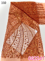 Tissu en dentelle française en gros, dentelle de mariage de haute qualité, dentelle à paillettes, tulle, matière pour robe de mariée, sur mesure, africain, haut de gamme