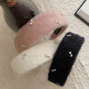 Fasce classiche semplici a tinta unita per ragazze eleganti alla moda fascia per capelli dolci per donne accessori per capelli alla moda graziosi - Product Image 2