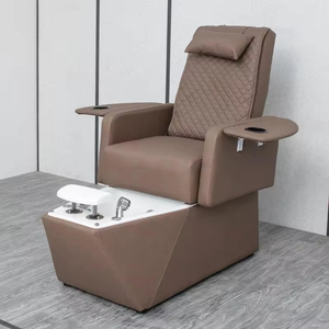 Luxury <strong>Pedicure</strong> <strong>Chair</strong> for Nail Salons Spa Massage <strong>Chair</strong> with Whirlpool Tub Adjustable Seat and Backrest - Product Image 1