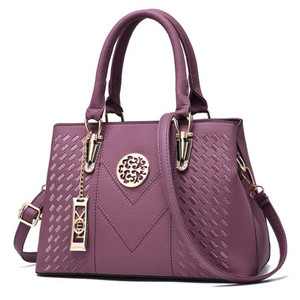 Bolso de Mano Pequeño a Cuadros para Mujer, Bolso de Diseñador, Bolso Tote, Bolso de Hombro, Bolso de Cuero PU con Bordado - Product Image 3