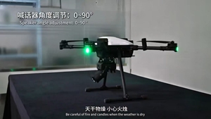 Cámara Multifunción para Drones con Anuncio de Voz, Iluminación de Alta Potencia y Mecanismo de Lanzamiento de Emergencia - Product Image 6