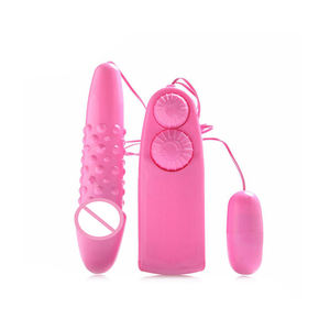 Ücretsiz özel kutu-kadınlar atlama aşk yumurta çift stimülasyon çift titreşimli çubuklar seks oyuncakları vibratör - Product Image 1