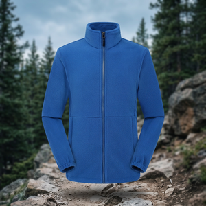 Chaqueta Deportiva de Invierno para Hombre, 100% Poliéster, Suave, Elástica, Resistente al Viento, con Cremallera Completa, Repelente al Agua, Personalizable - Product Image 3