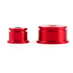 บูชอะลูมิเนียมอัลลอยด์ เส้นผ่านศูนย์กลางเพลา 12 มม. ความยาว 30 มม. สีแดง สำหรับงานสายเคเบิลเปลี่ยนเกียร์ยานยนต์ - Product Image 1