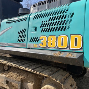 รถขุดไฮดรอลิกแบบตีนตะขาบ Kobelco SK380XD มือสอง ขนาด 38 ตัน พร้อมเครื่องยนต์ฮีโน่และปั๊ม สำหรับงานก่อสร้างและเหมืองแร่ - Product Image 2