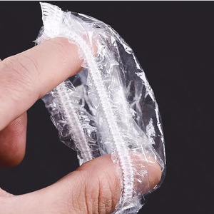 Disposable <b>ear</b> <b>covers</b> for daily use, strip-shaped, oil-proof PE earmuffs, suitable for hair dyeing, hair treatments, styling, - Product Image 4