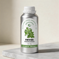 Huile Essentielle de Thym Pure - 100% Pure, Thérapeutique, Hydratante, Arôme Herbal Épicé, Distillée à la Vapeur, Naturelle, Arbre à Thé, Menthe Poivrée