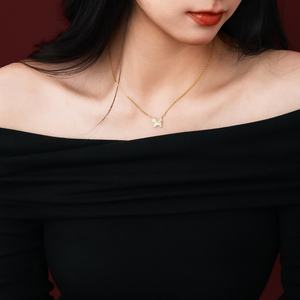 สร้อยคอพร้อมจี้รูปม้ายูนิคอร์น ดีไซน์ดีแลม สวัสดีปีใหม่ตามปฏิทินจีน ประดับด้วยเซอร์โคเนีย 5A เงินแท้ S925 - Product Image 6