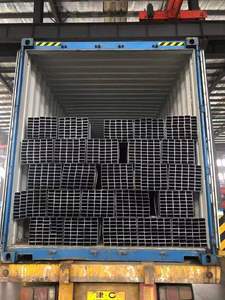 Tubo cuadrado de acero al carbono hueco galvanizado de 40x40mm de 6m de longitud para tubos de estructura de taladro de aceite soldadura de corte por flexión competitiva - Product Image 4