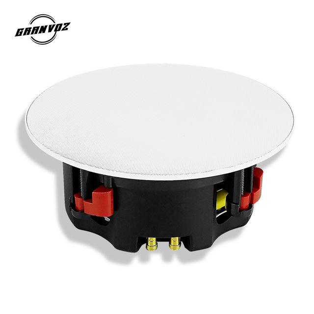 Professional Public Address System 6.5 Inch 80W 8ohm Hide in Ceiling Speaker for Commercial Buildings