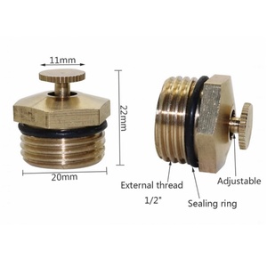 1/2" Garden Lawn Drip Irrigation System Kit Spray Misting Nozzles Garden Watering Irrigation Adjustable Brass Spray Nozzles - Product Image 2