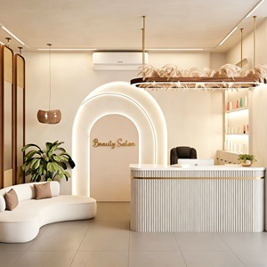 Muebles para Salón de Belleza y Spa, Diseño Interior Personalizado para Salón de Peluquería, Decoración y Renovación de Barbería - Product Image 2