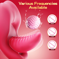 Vibrateur oral à 9 fréquences, design unique, fabriqué en usine, jouet sexuel pour adultes, double vibration pour femme et couple
