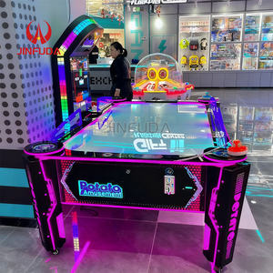 Table de hockey d'espace pour deux joueurs, machine de <span class=keywords><strong>jeu</strong></span> d'arcade à pièces, équipement de divertissement intérieur à vendre - Product Image 3