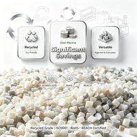Granulés de PP recyclé, flocons de PP recyclé, rebuts de PP recyclé pour le moulage par injection et l'extrusion durables