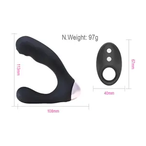Hot selling adult toy prostate massager Hand-held vibrating Prostate Massage for Man sex doll india USB rechargeable