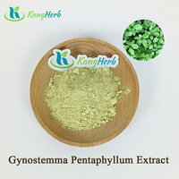 Extrait de Gynostemma Pentaphyllum en poudre de haute pureté 80% Gypenosides Qualité alimentaire Aliment santé pour l'immunité