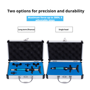 Penjualan terlaris Harga terbaik Manual Chiropractic Orthopedic Gun 300N 6-posisi penyesuaian kekuatan traksi dan perangkat koreksi