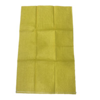 Blanc Jaune Transparent PP Tissé Sac/Feuille Pour Emballer Des Balles De Vêtements de Seconde Main