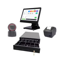 Système de caisse enregistreuse tactile tout-en-un 15,6 pouces, terminal de point de vente, logiciel SDK, pour les magasins de détail et les restaurants
