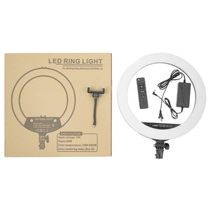 Anneau Lumineux LED 16 Pouces avec Trépied et Télécommande, Lumière d'Appoint pour Photographie et Éclairage de Beauté - Product Image 6