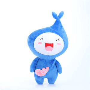 Juguete de Peluche con Forma de Gota de Agua Azul, Muñeco de Peluche Suave para Decoración del Hogar y Juego Infantil - Product Image 4