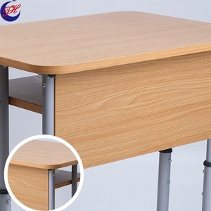 Sinh Viên Gỗ Màu Trường Bàn Và Ghế Bền Bàn Và Ghế Cho Lớp Học Sử Dụng Trường Bàn Và Ghế Trường Bàn - Product Image 3