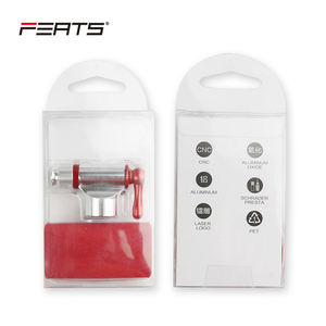 Mini cabezal de inflado de <span class=keywords><strong>CO2</strong></span> de aleación de aluminio, accesorio portátil de emergencia para bicicleta, bomba para ciclismo, Schrader y Presta <span class=keywords><strong>MTB</strong></span> - Product Image 5