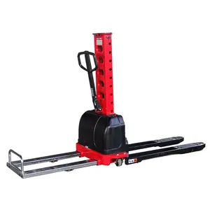 Vision Wholesale 500kg Self Loading Electric Stacker Walkie Type