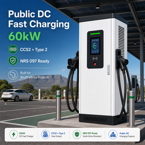 Chargeur mobile pour véhicules électriques IP54 rapide 40kW-60kW CCS2 sans batterie, utilisation commerciale, station de charge CHAdeMO GBT OCPP - Product Image 4