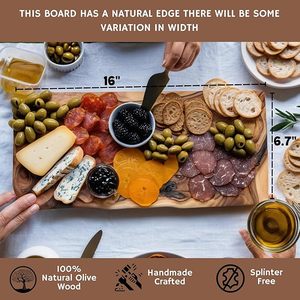 Tabla <span class=keywords><strong>de</strong></span> cortar <span class=keywords><strong>de</strong></span> madera <span class=keywords><strong>de</strong></span> Olivo natural para <span class=keywords><strong>Cocina</strong></span> - Product Image 2