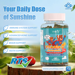 Gomitas de Vitamina D3 OEM ODM para Poca Exposición Solar, 400 UI, Apoyo Inmunológico para Personas Conscientes de la Salud, Caramelos Blandos en Stock al por Mayor - Product Image 2