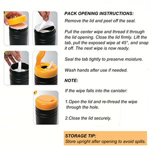 Panni per Pulizia Auto Industriali BRILLINK, Materiale Spunlace 20x30cm, Monouso Quadrati Anti-Graffio e Lavabili - Product Image 4