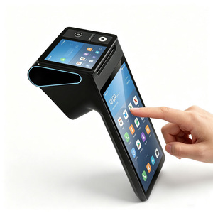เครื่อง POS มือถือระบบ Android 14 หน้าจอคู่ ขนาด 8 นิ้ว พร้อม WiFi, NFC, เครื่องพิมพ์บิล สำหรับร้านอาหารและบริการส่งอาหาร รุ่น Z150 - Product Image 1