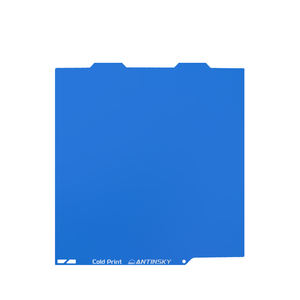 Para Bambulab, Placa de PEI Fría con Abrazadera Azul 257*257mm, Magnética Flexible de Doble Cara Lisa, Impresión Rápida 26C, Nuevo - Product Image 6