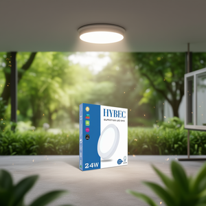 ไฮเบค 24W ไฟดาวน์ไลท์ LED แบบติดตั้งบนพื้นผิว ไฟเพดาน SMD สีขาว - Product Image 3